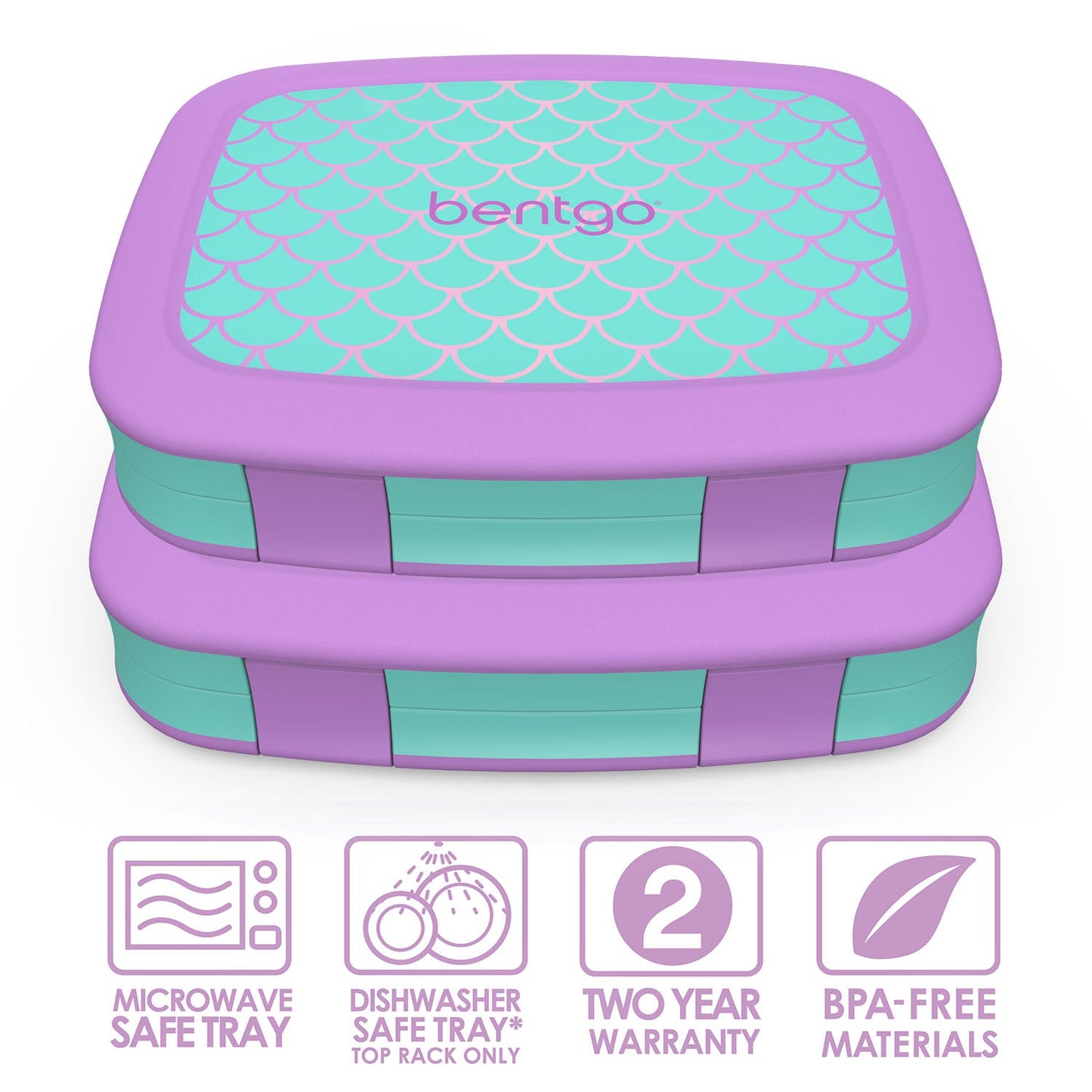 Bentgo Kids Prints Lunch Box (2-Pack)
