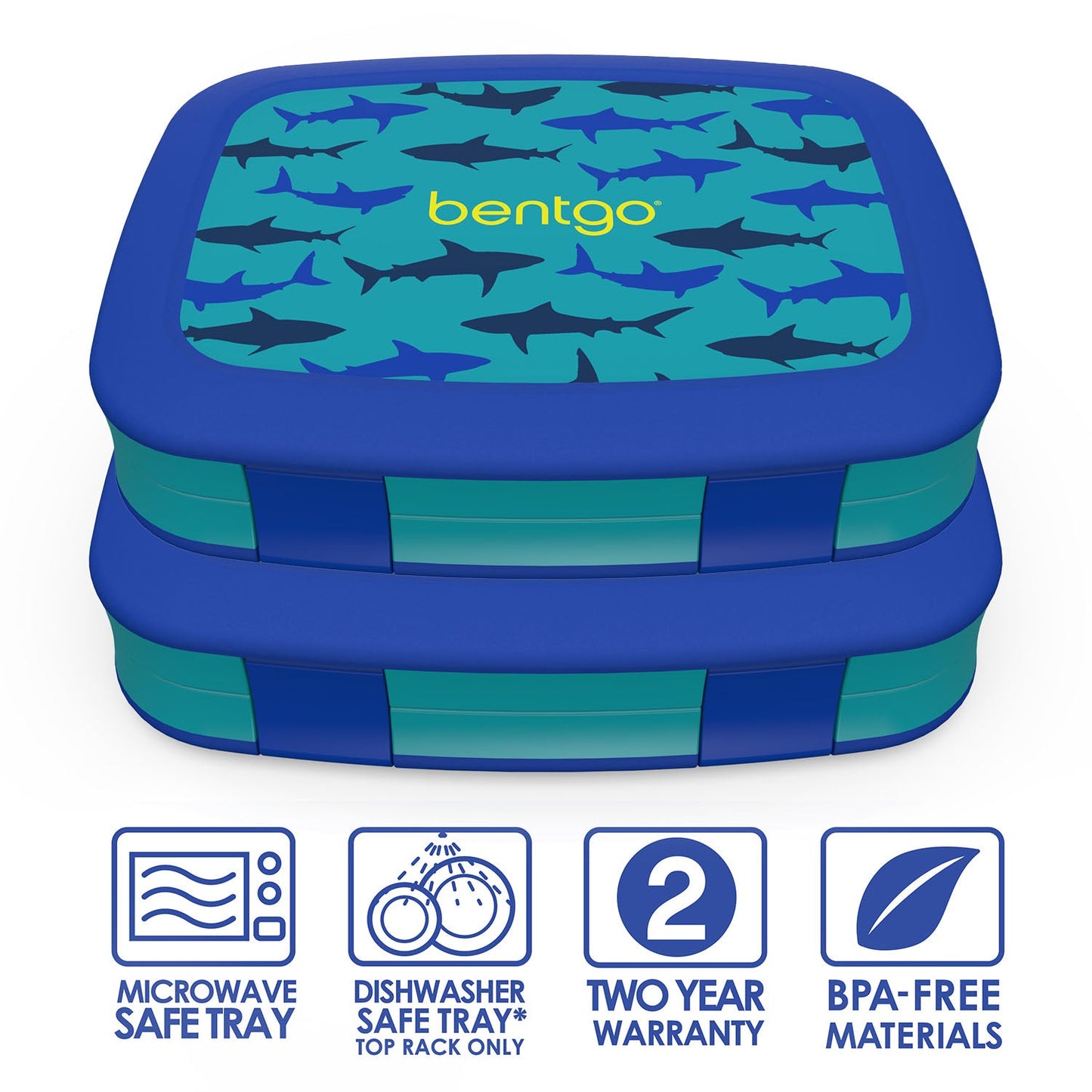 Bentgo Kids Prints Lunch Box (2-Pack)