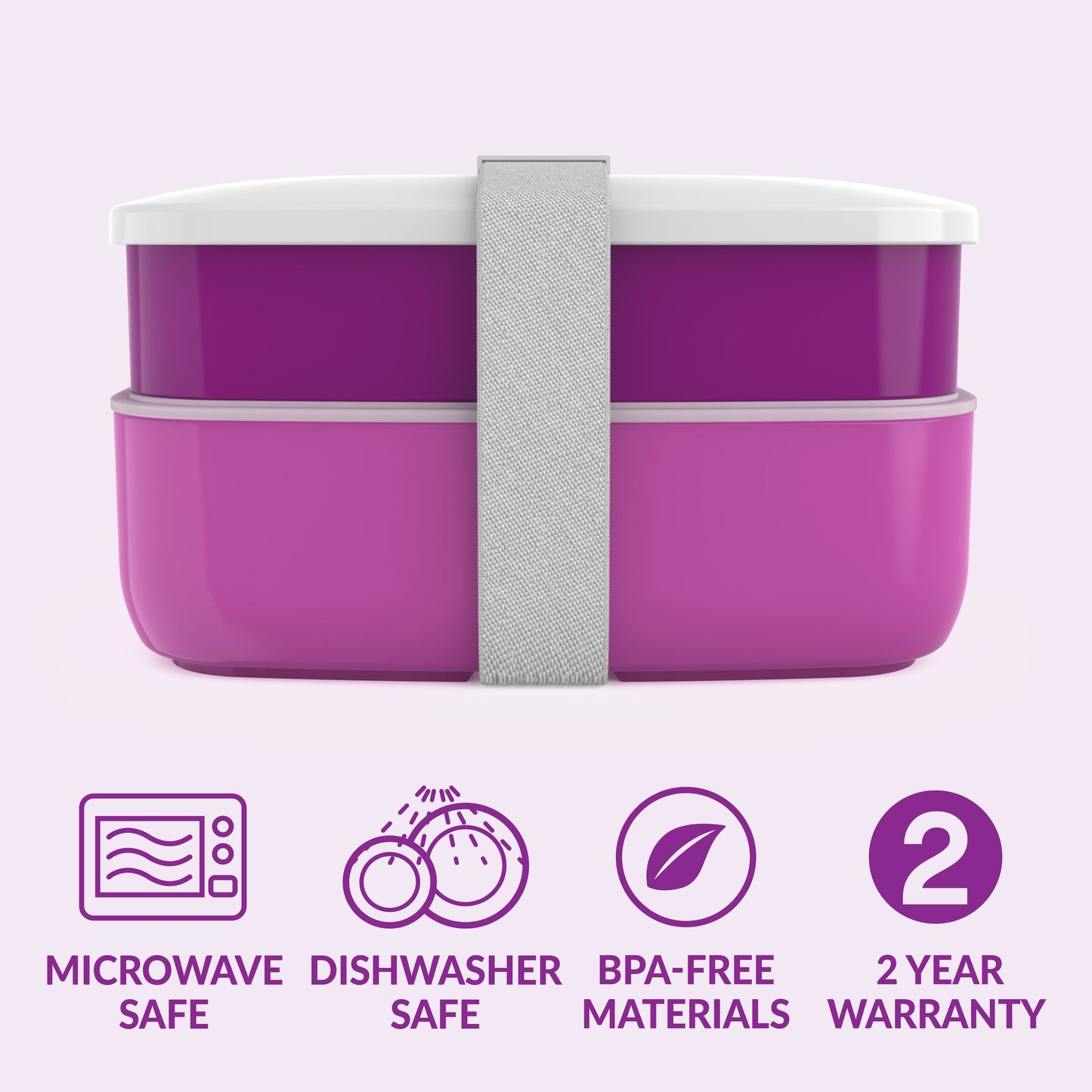 Bentgo Classic Lunch Box (2-Pack)