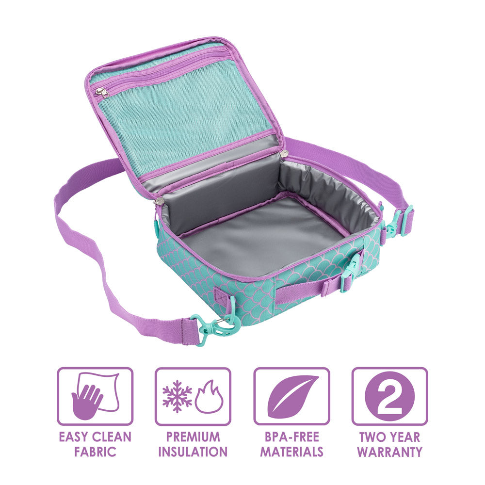 Bentgo Kids Prints Lunch Box, Lunch Bag, & Ice Packs
