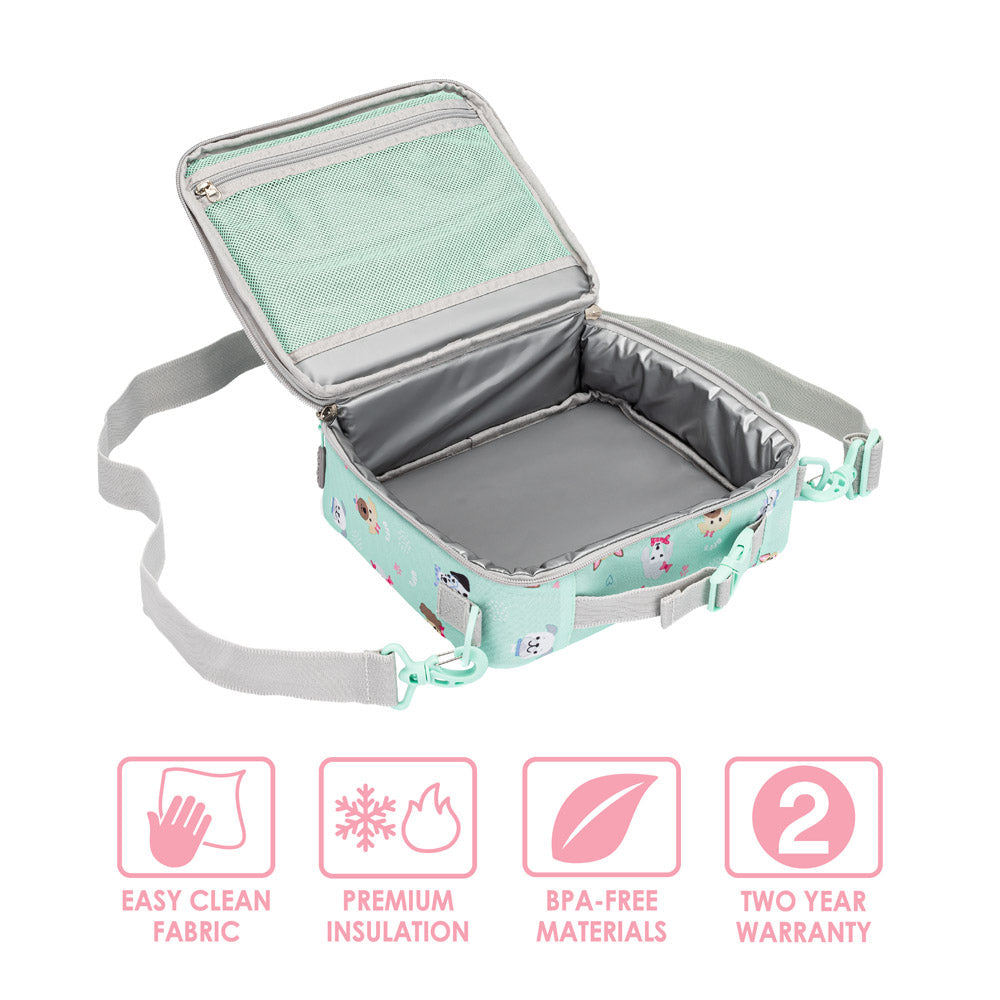 Bentgo Kids Prints Lunch Box, Lunch Bag, & Ice Packs