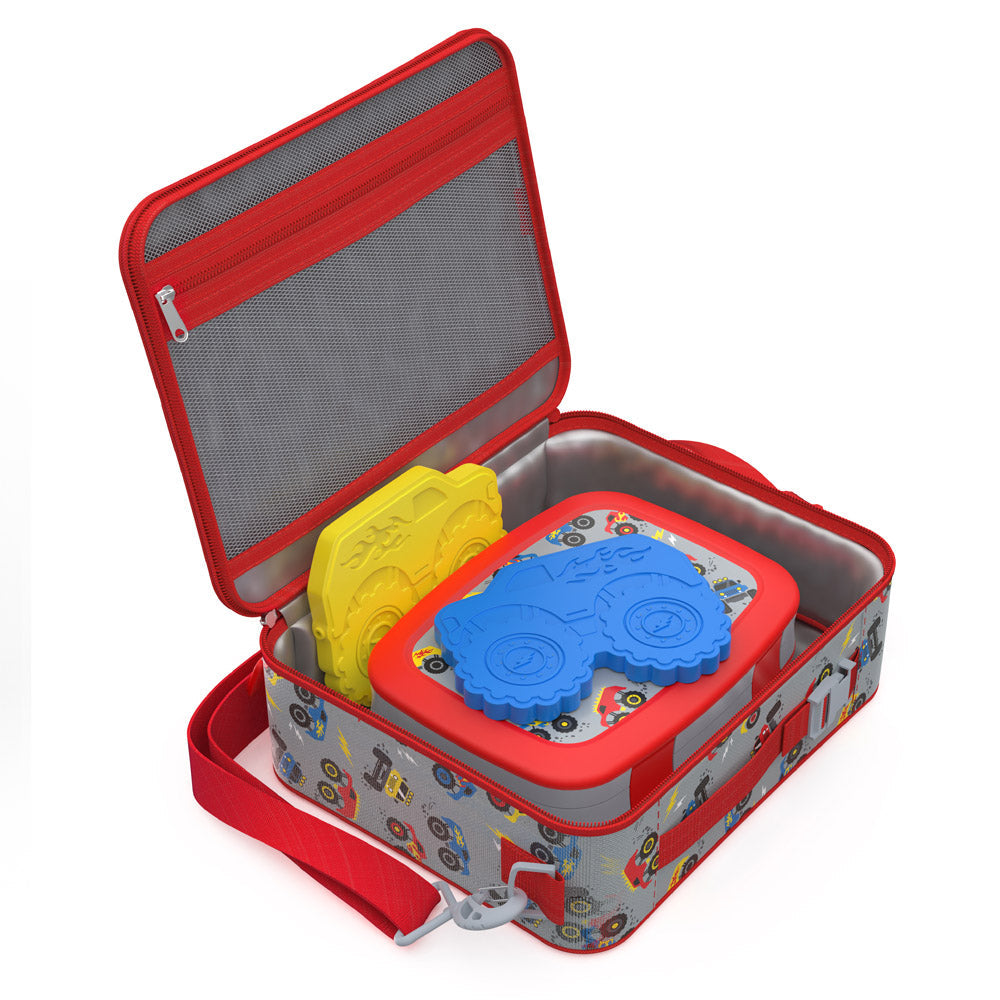 Bentgo Kids Prints Lunch Box, Lunch Bag, & Ice Packs
