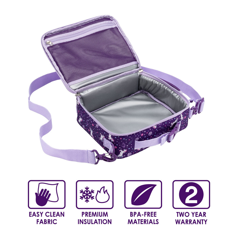 Bentgo Kids Prints Lunch Box, Lunch Bag, & Ice Packs