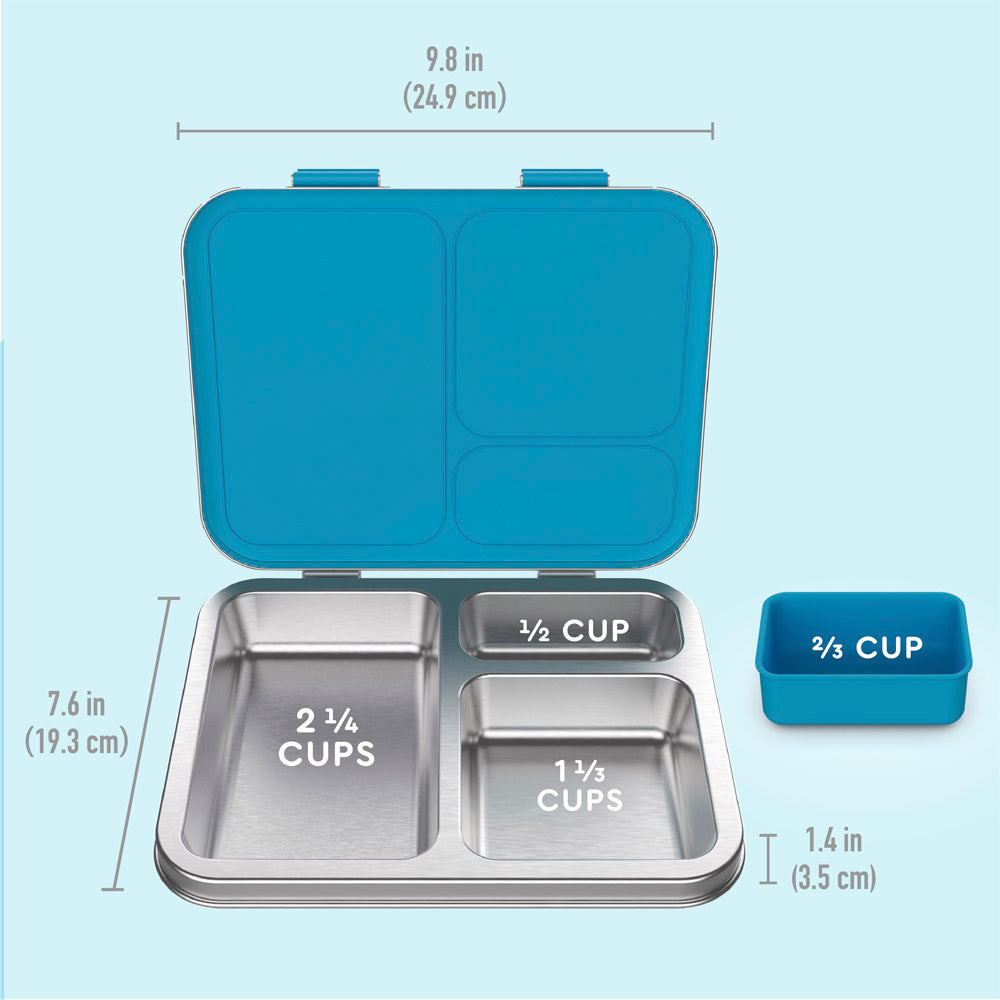 Bentgo Kids Stainless Steel Prints Lunch Box