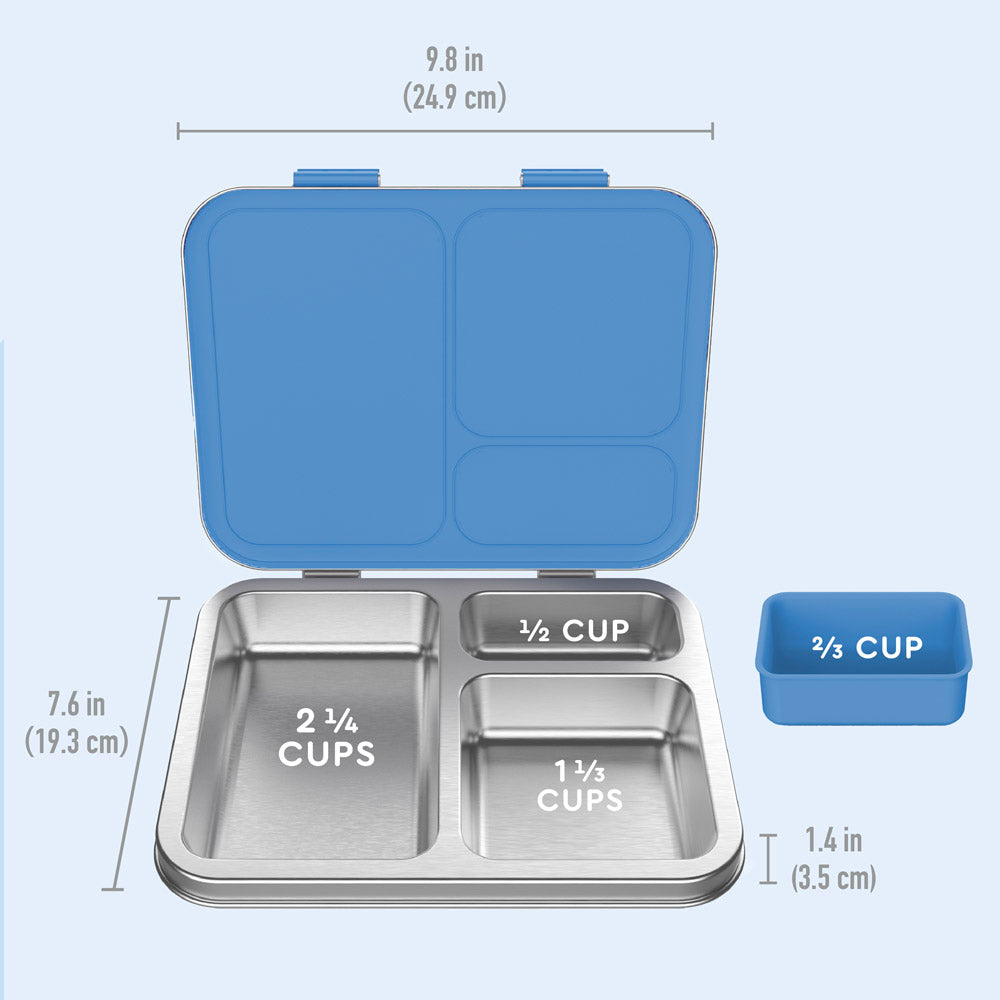 Bentgo Kids Stainless Steel Prints Lunch Box
