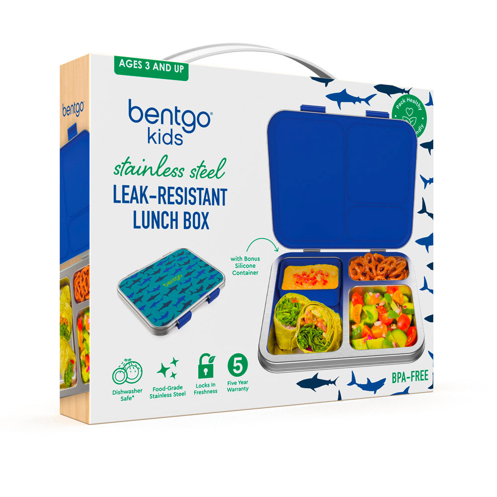 Bentgo Kids Stainless Steel Prints Lunch Box