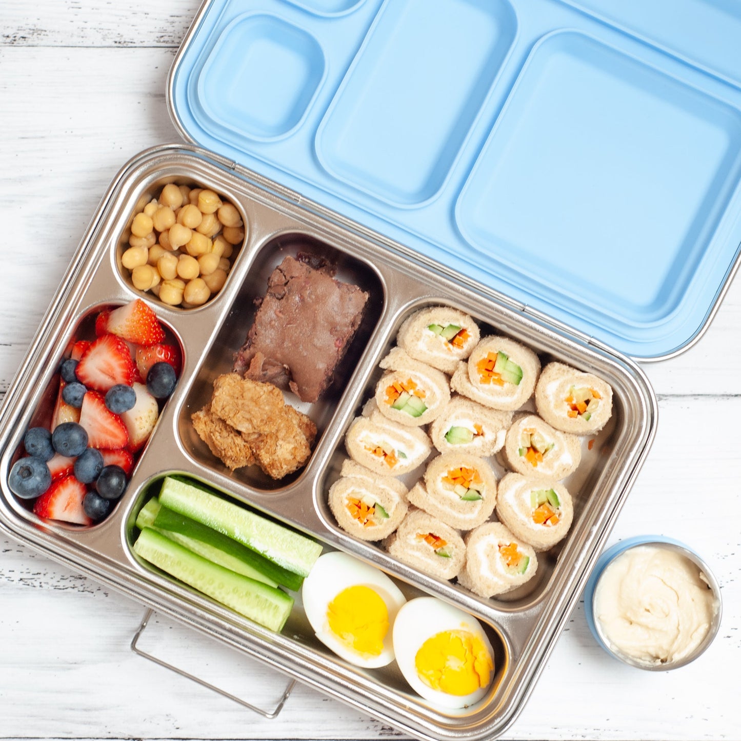 Stainless Steel Lunch Box - 5 compartment
