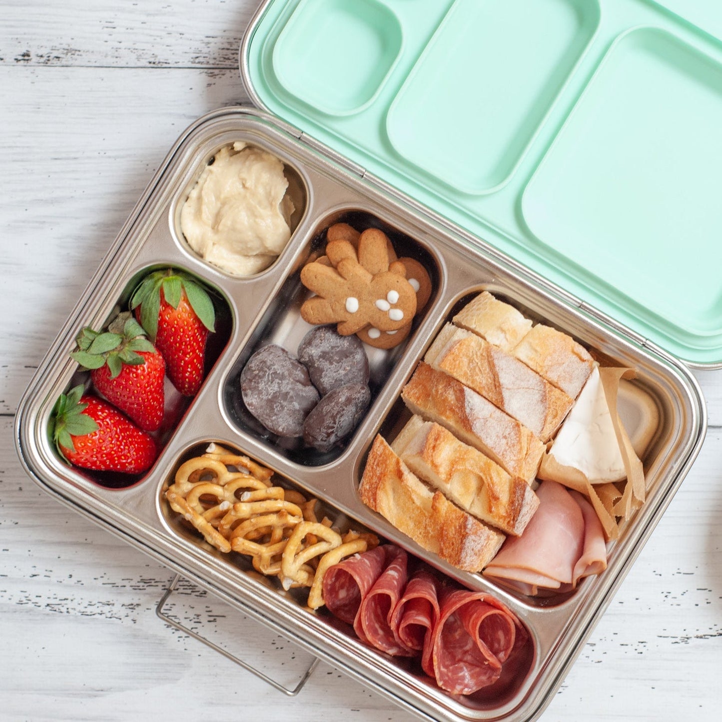 Stainless Steel Lunch Box - 5 compartment