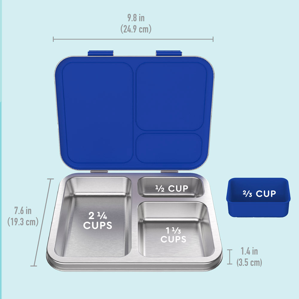 Bentgo Kids Stainless Steel Prints Lunch Box