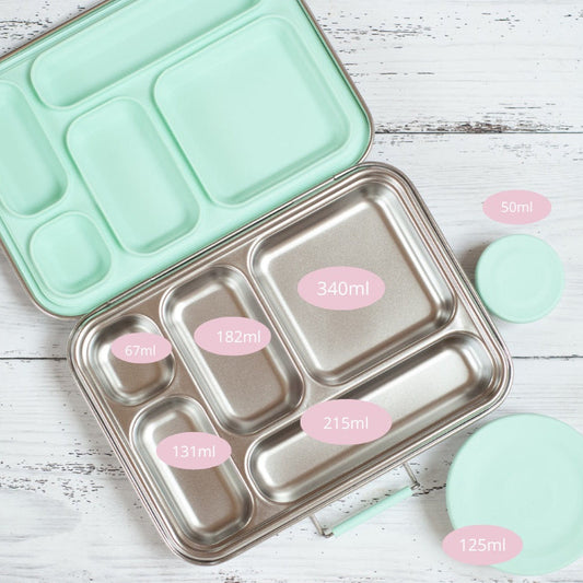 Stainless Steel Lunch Box - 5 compartment